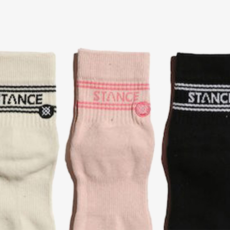 STANCE Sosete BASIC QUARTER 3 PACK 