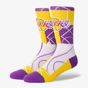 STANCE Sosete SOCKS NBA ZONE LAL CREW PURPLE 