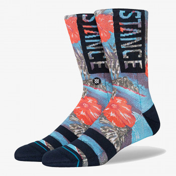 STANCE Sosete SOCKS OG COCOPALMS CREW TEAL 