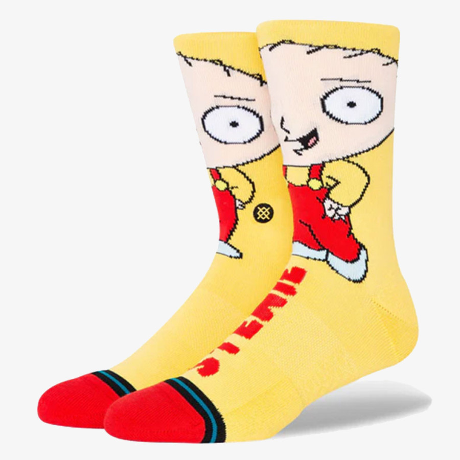 STANCE Sosete NOGAVICE STEWIE CREW YELLOW 