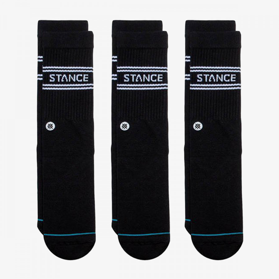 STANCE Sosete CALCETINES STANCE 18 BASIC 3 PACK CREW 