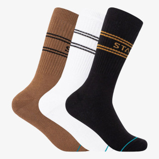 STANCE Sosete BASIC 3 PACK CREW 