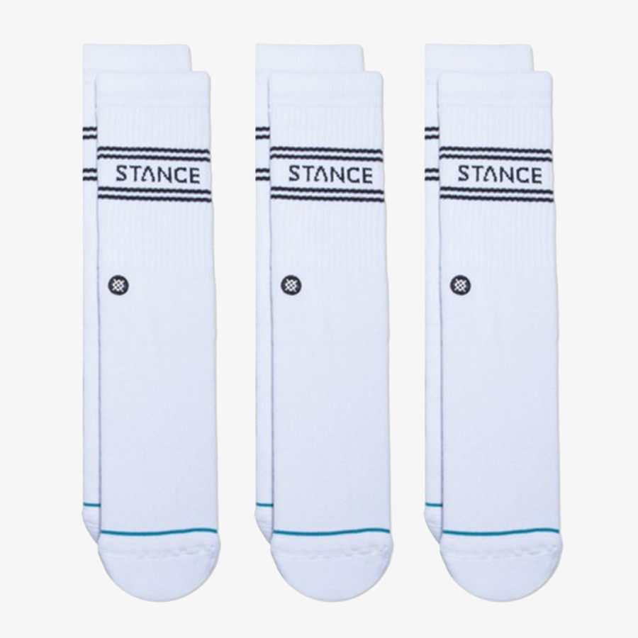 STANCE Sosete CALCETINES STANCE 18 BASIC 3 PACK CREW 