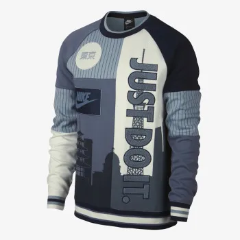 NIKE Hanorace NIKE Hanorace M NSW CREW TOKYO SSNL 