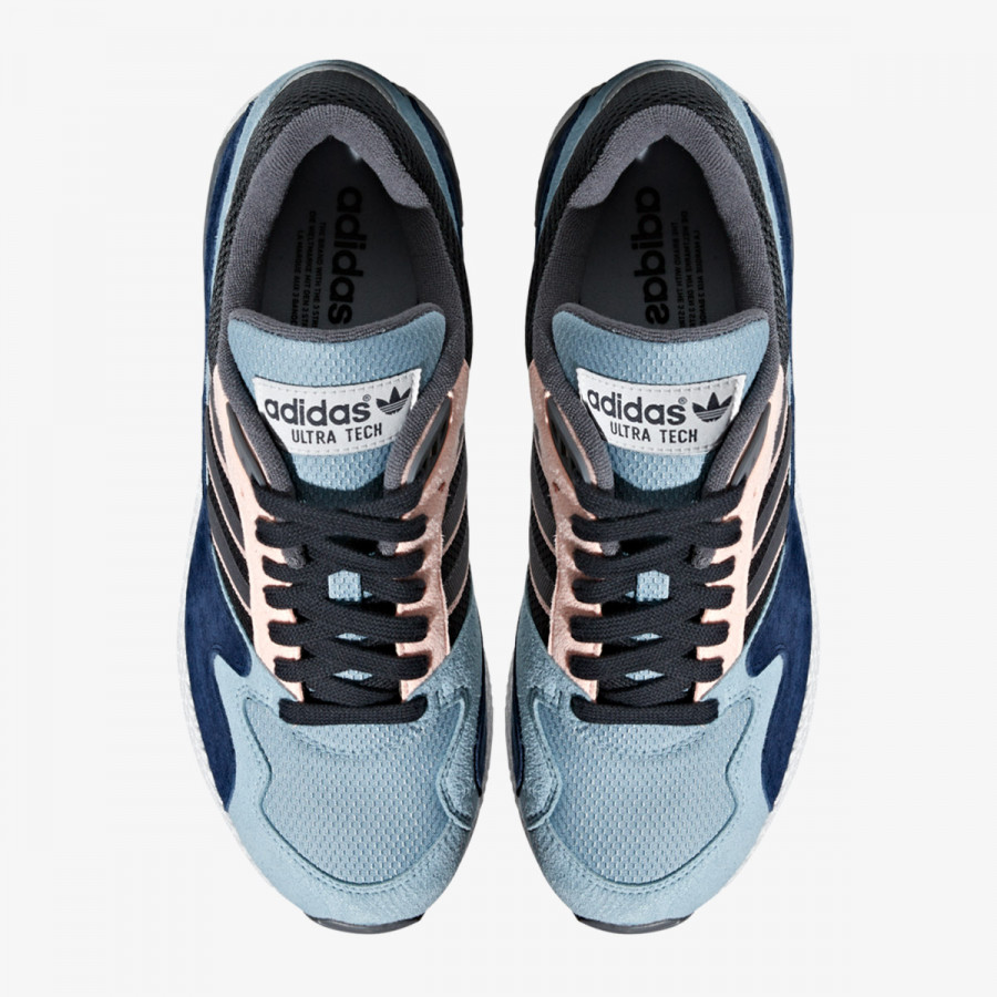 adidas originals ash grey ultra tech trainers