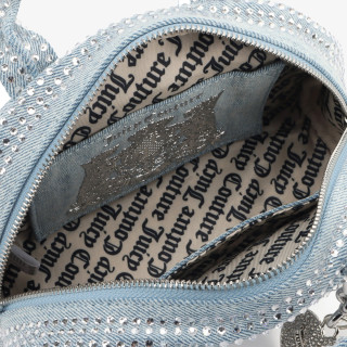 JUICY COUTURE Genti Fireflies S. Bowling Cotton Blu Denim 