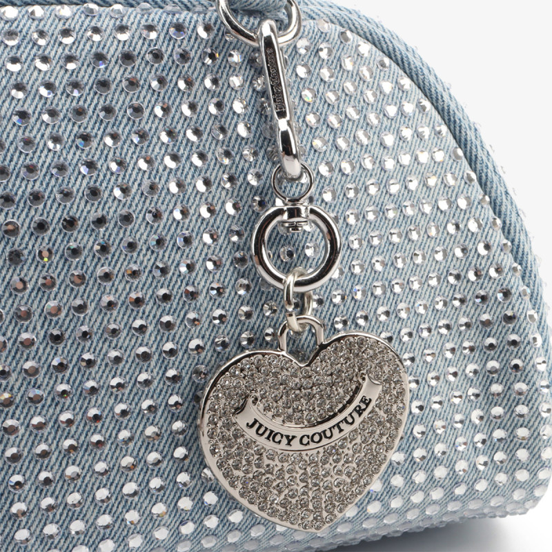 JUICY COUTURE Genti Fireflies S. Bowling Cotton Blu Denim 