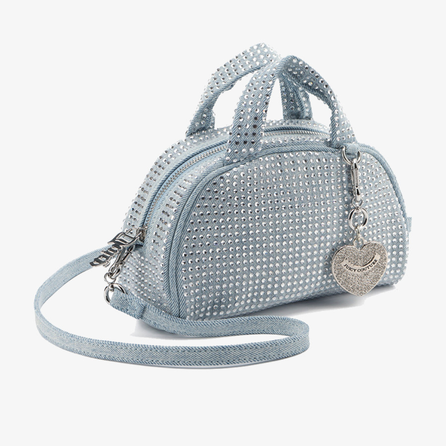 JUICY COUTURE Genti Fireflies S. Bowling Cotton Blu Denim 