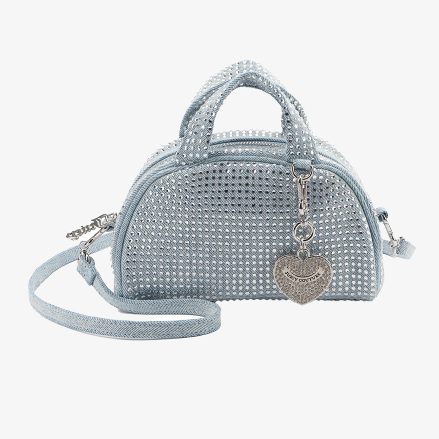 JUICY COUTURE Genti Fireflies S. Bowling Cotton Blu Denim 
