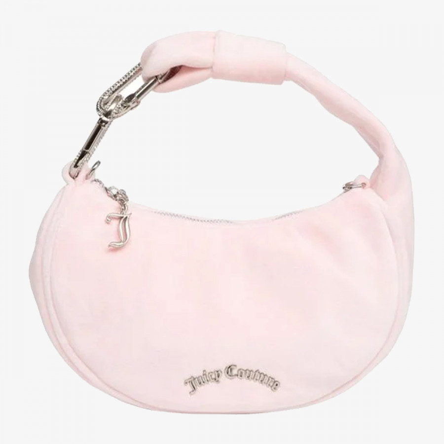 JUICY COUTURE Borsete Blossom Micro Hobo Polyester Juicy Pink 