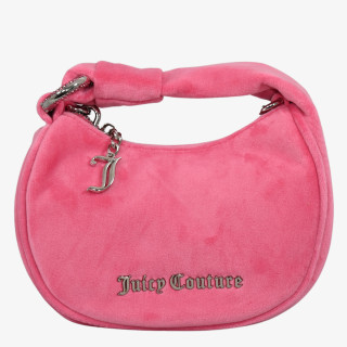 JUICY COUTURE Genti Blossom Micro Hobo Polyester Super Pink 