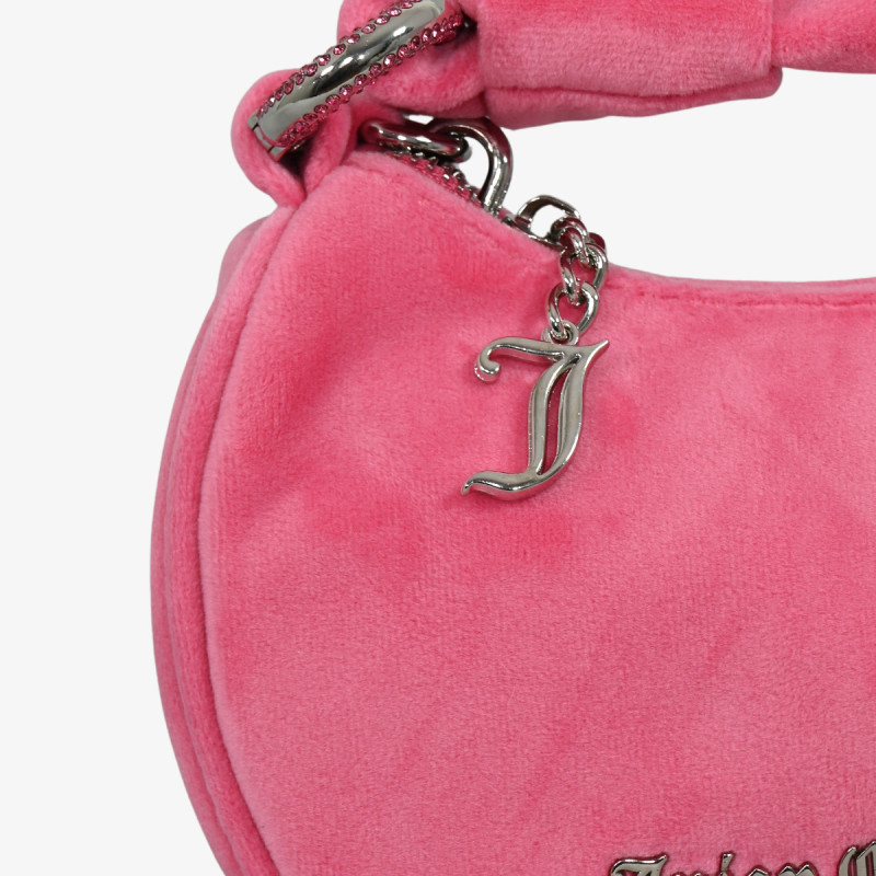 JUICY COUTURE Genti Blossom Micro Hobo Polyester Super Pink 