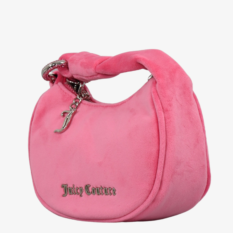 JUICY COUTURE Genti Blossom Micro Hobo Polyester Super Pink 