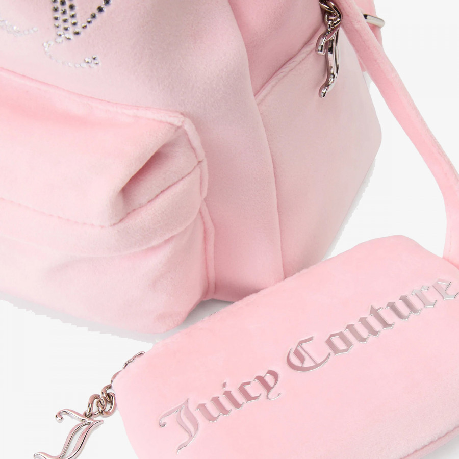 JUICY COUTURE Rucsacuri Kimberly Backpack Polyester Juicy Pink 