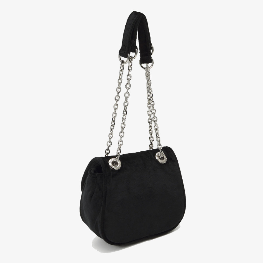 JUICY COUTURE Genti Kimberly Crossbody w/ Fla Polyester Blac 