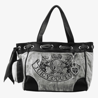 JUICY COUTURE Genti Daydreamer L. Duoble Hand Cotton/ PU Gre 