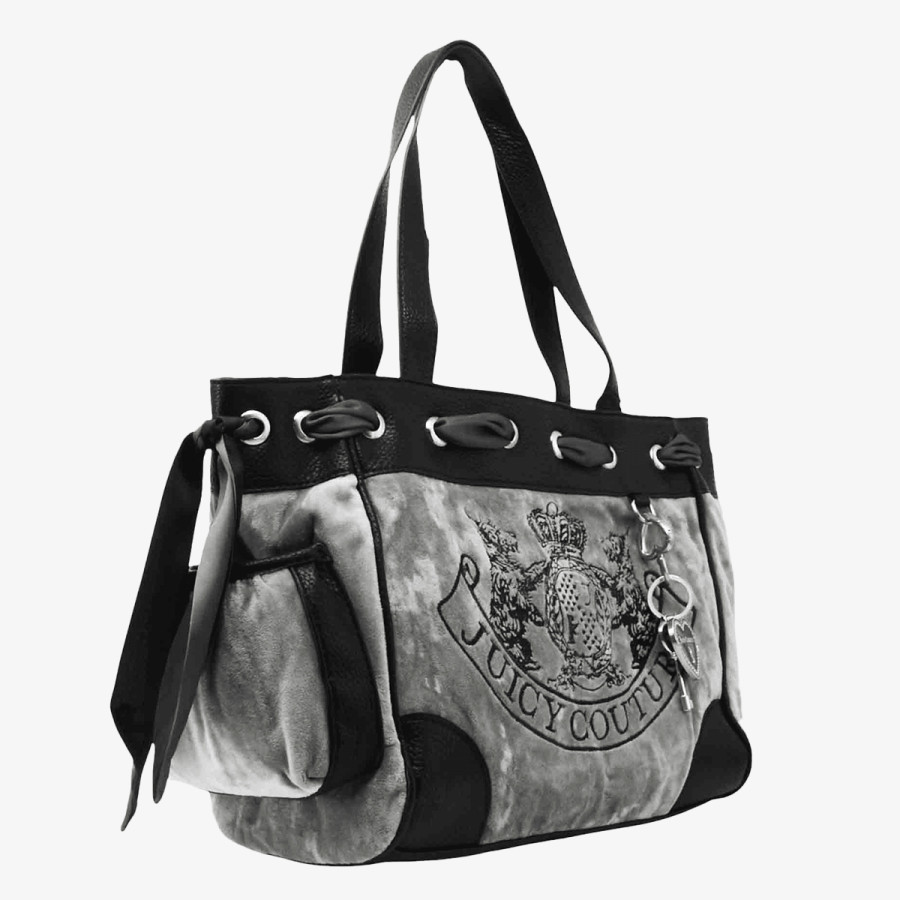 JUICY COUTURE Genti Daydreamer L. Duoble Hand Cotton/ PU Gre 