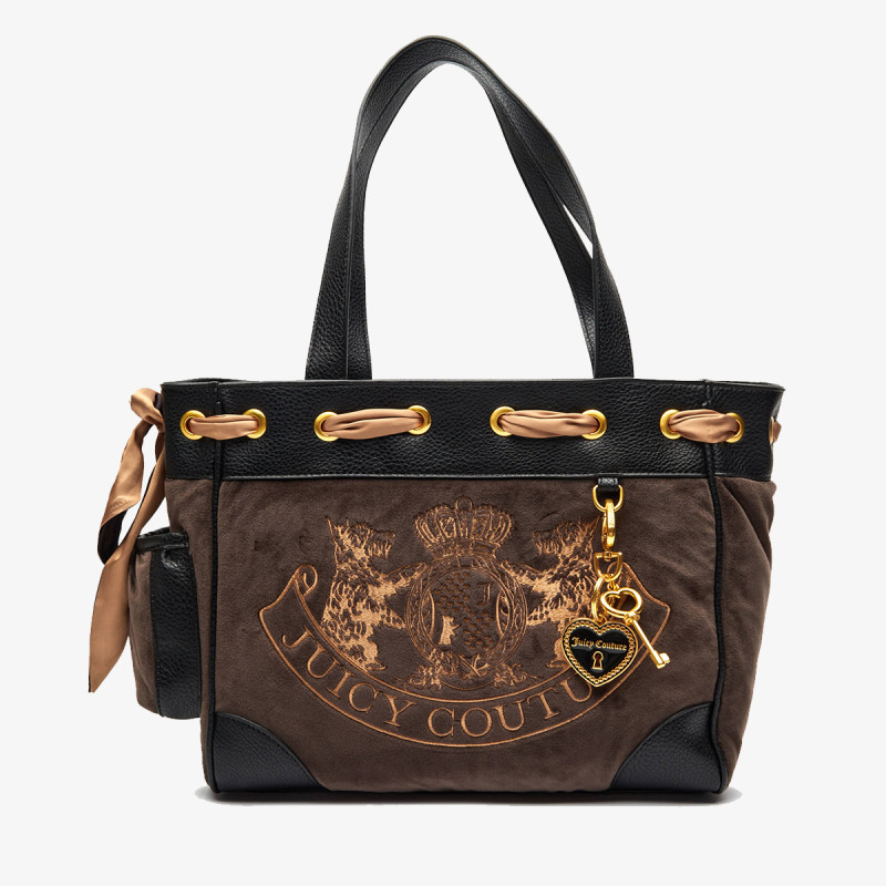JUICY COUTURE Genti Daydreamer L. Duoble Hand Cotton/ PU Cho 