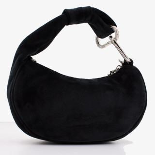 JUICY COUTURE Borsete Blossom Small Hobo Bag Polyester Black 