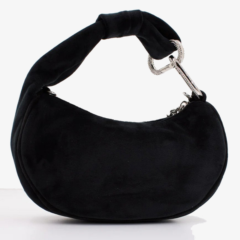 JUICY COUTURE Borsete Blossom Small Hobo Bag Polyester Black 