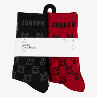 Sosete JHN MONOGRAM ESSENTIAL 6PK CRE 