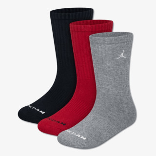 JORDAN Sosete JHN BASELINE 3PK CREW 