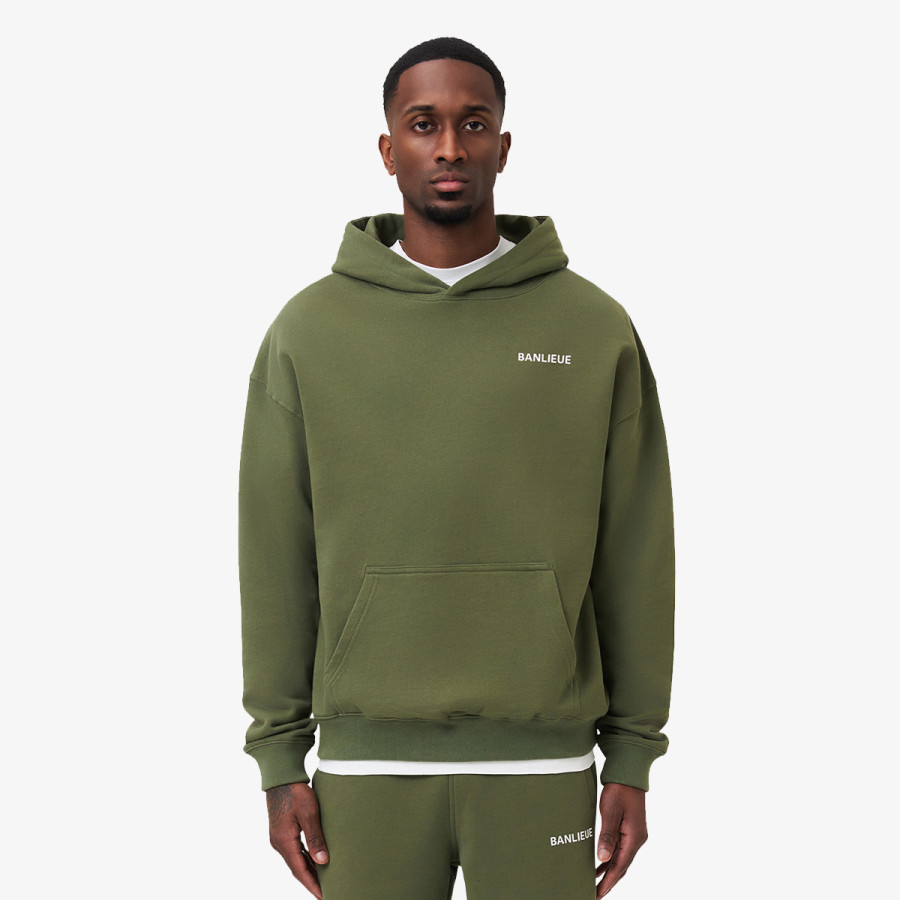BANLIEUE Hanorace B+ SCRIPT HOODIE 
