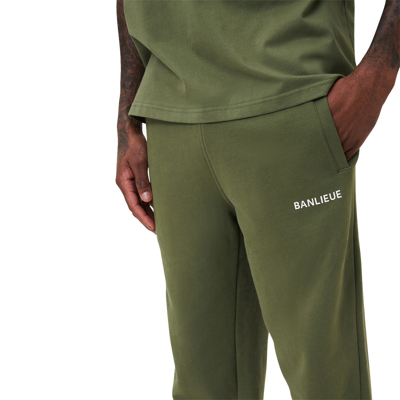BANLIEUE Pantaloni de trening B+ SCRIPT SWEATPANTS 