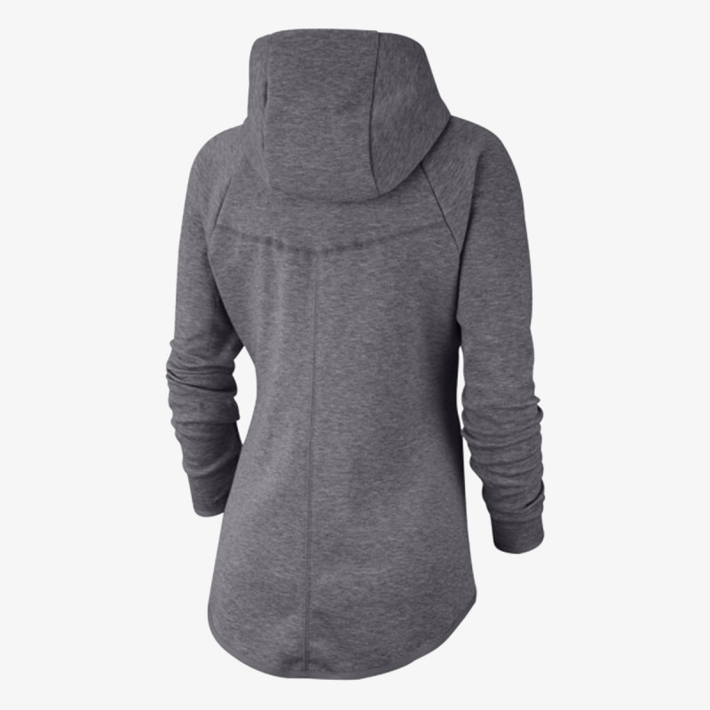 NIKE Hanorace W NSW TCH FLC WR HOODIE FZ 