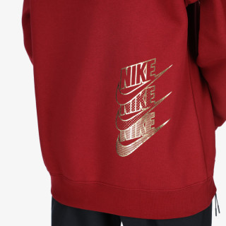 NIKE Hanorace W NSW HOODIE BB OS SHINE 