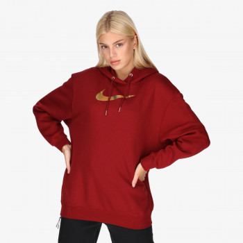 NIKE Hanorace W NSW HOODIE BB OS SHINE 