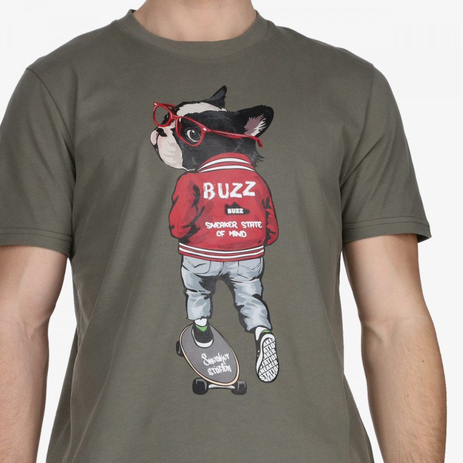 BUZZ Tricouri Frenchie Skate 