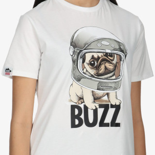 BUZZ Tricouri HELMET FRENCHIE W T-SHIRT 