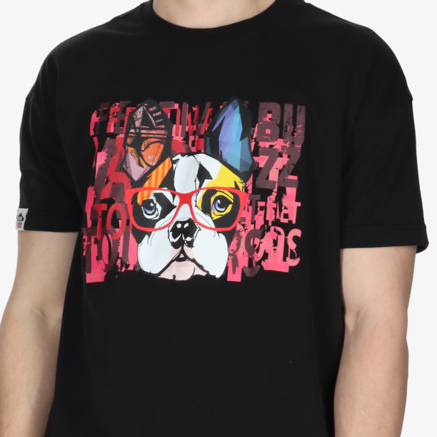 BUZZ Tricouri COLORS FRENCHIE T-SHIRT 