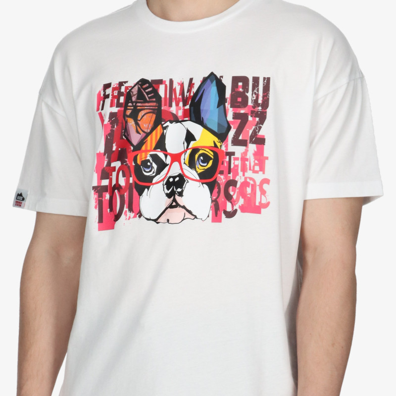 BUZZ Tricouri COLORS FRENCHIE T-SHIRT 
