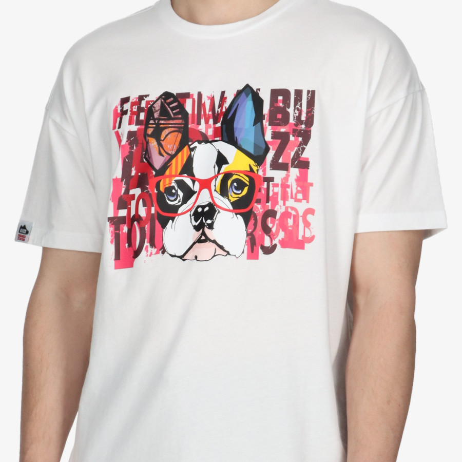 BUZZ Tricouri COLORS FRENCHIE T-SHIRT 