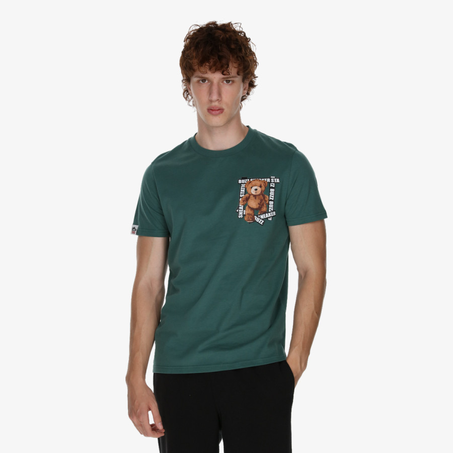 BUZZ Tricouri POCKET TEDDY T-SHIRT 