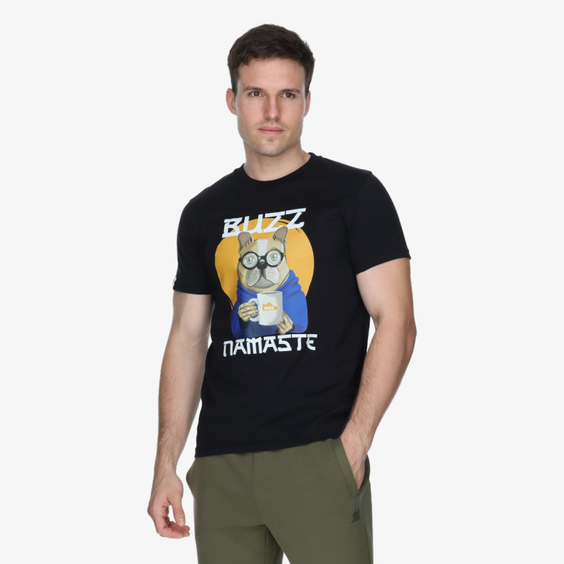 BUZZ Tricouri HIPSTER NAMASTE T-SHIRT 