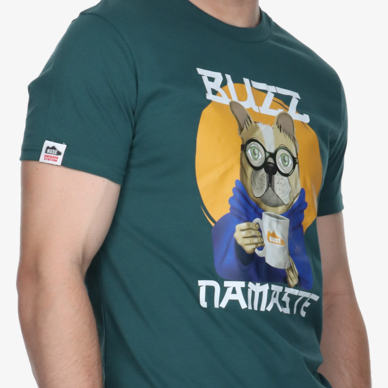 BUZZ Tricouri HIPSTER NAMASTE T-SHIRT 