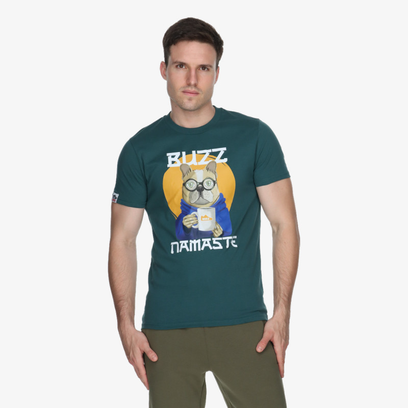 BUZZ Tricouri HIPSTER NAMASTE T-SHIRT 