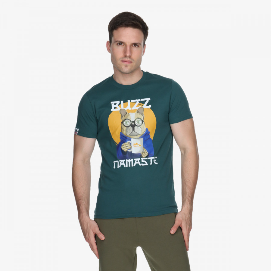 BUZZ Tricouri HIPSTER NAMASTE T-SHIRT 