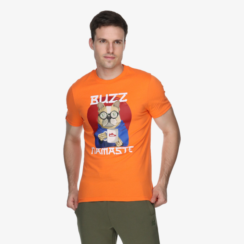 BUZZ Tricouri HIPSTER NAMASTE T-SHIRT 