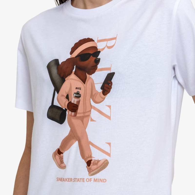 BUZZ Tricouri COUTURE YOGA T-SHIRT 