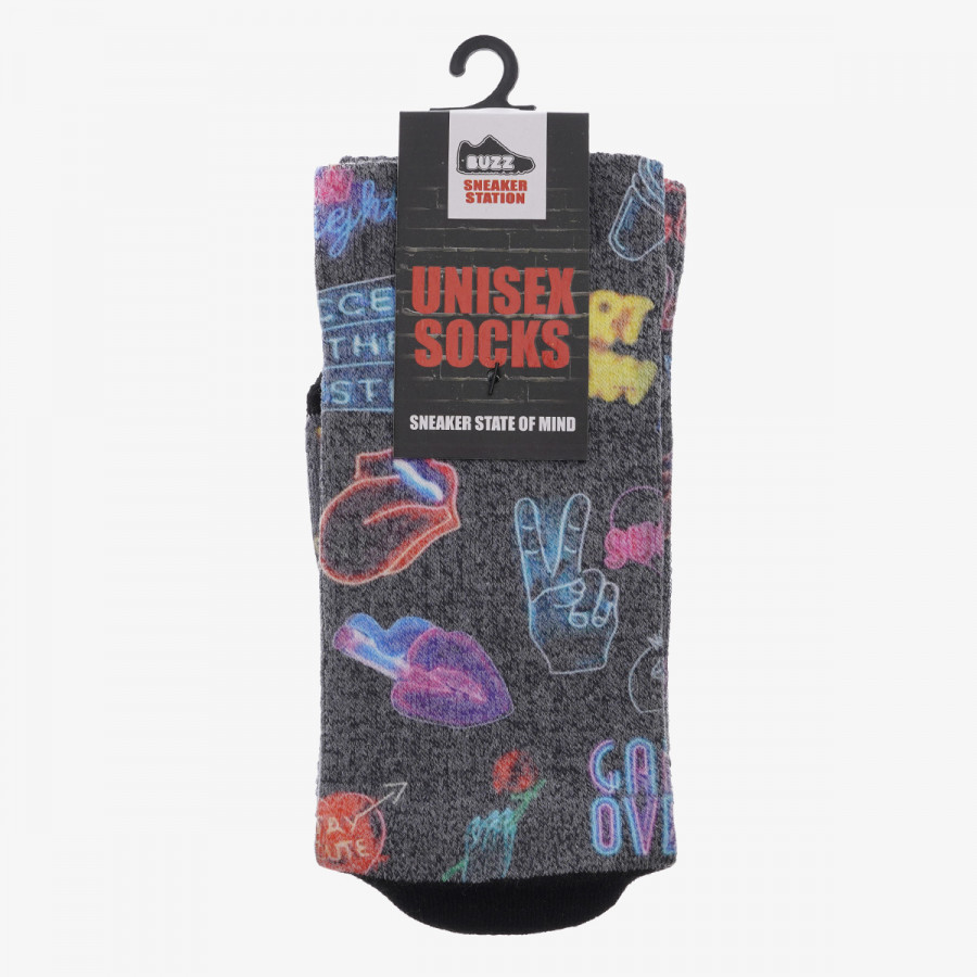 BUZZ Sosete SOCKS NEON 