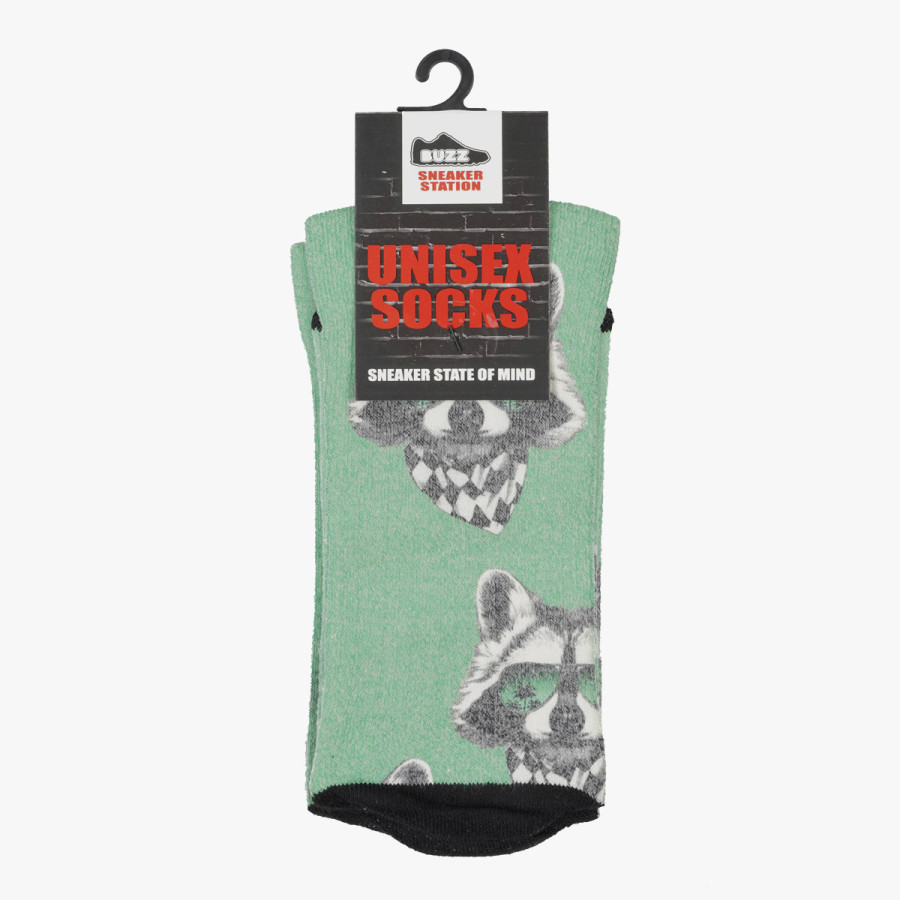 BUZZ Sosete BUZZ SOCKS RACCOON 