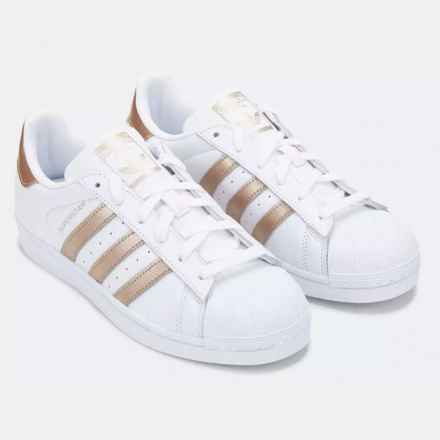 ADIDAS Pantofi Sport SUPERSTAR W FTWWHT/CYBEMT/FTWWHT 