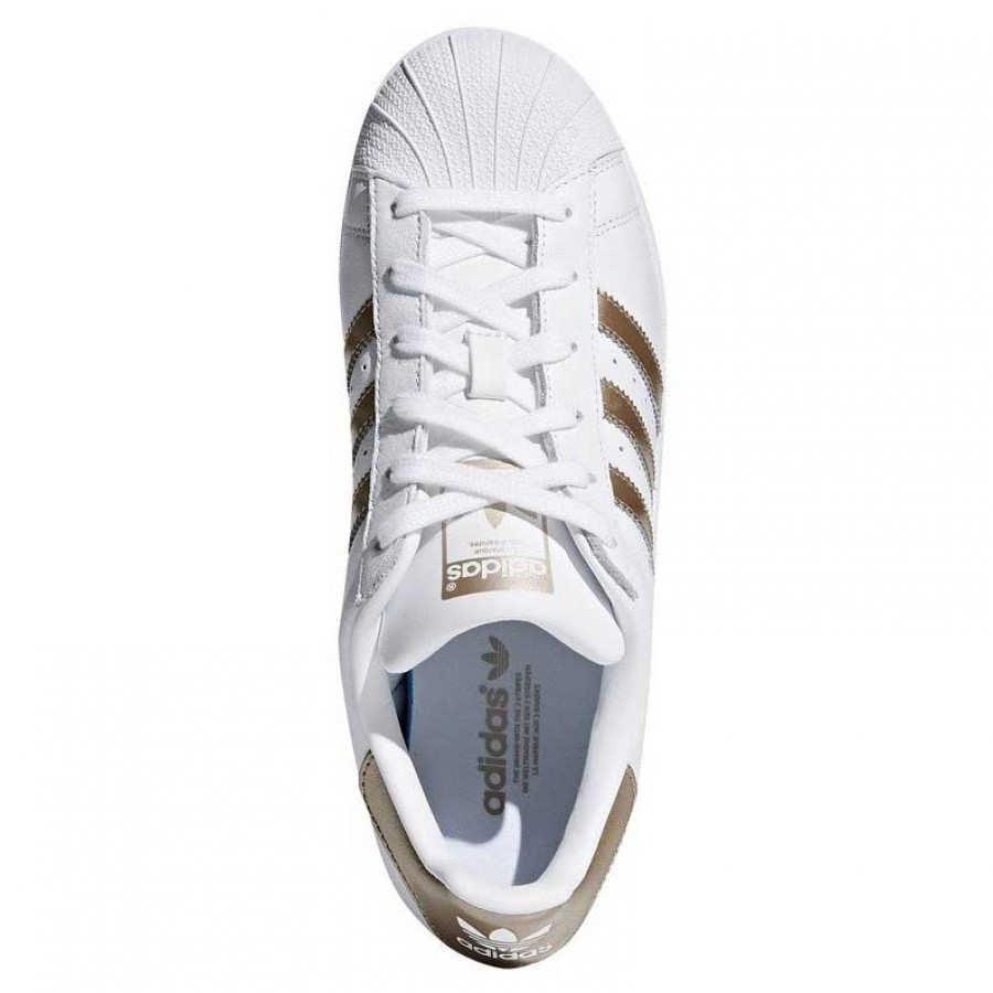 ADIDAS Pantofi Sport SUPERSTAR W FTWWHT/CYBEMT/FTWWHT 