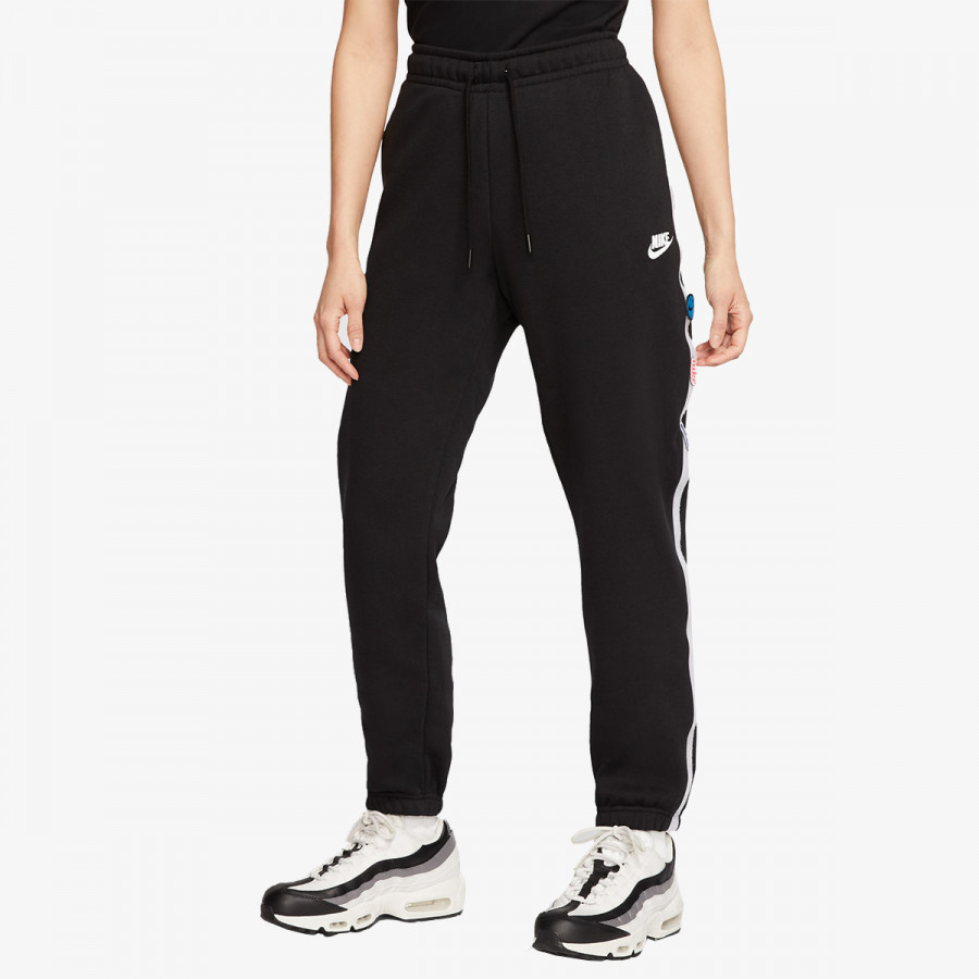 NIKE Pantaloni de trening W NSW ICN CLSH FLC PANT BB 