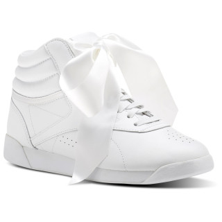 Reebok Pantofi Sport F/S HI SATIN BOW WHITE/SKULL GREY 