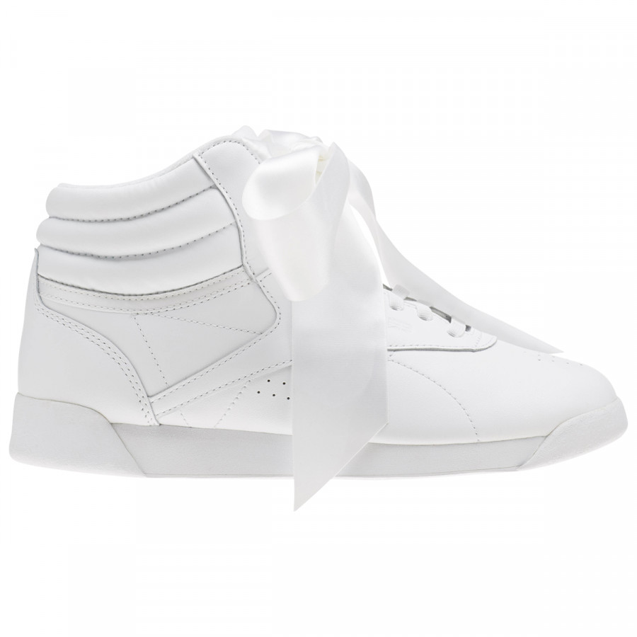 Reebok Pantofi Sport F/S HI SATIN BOW WHITE/SKULL GREY 